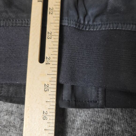 John Varvatos Collection Easy-Fit Men's Jacket Size L Black Goatskin Zip Bomber - Picture 13 of 16